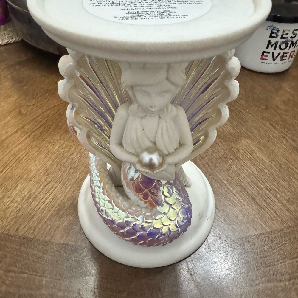 Bath & Body Works Pearl Mermaid Candle Holder